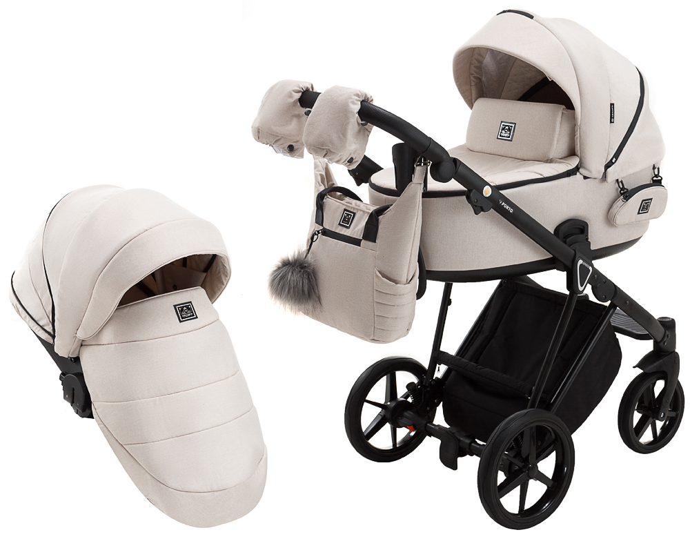 

Коляска 2 в 1 Adamex Porto Lux TK-65