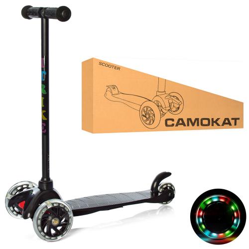 

Детский трехколесный самокат iTrike BB 3-013-5-B