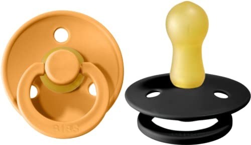 

Пустышка BIBS Apricot+Black 6-18 мес. 2 шт.