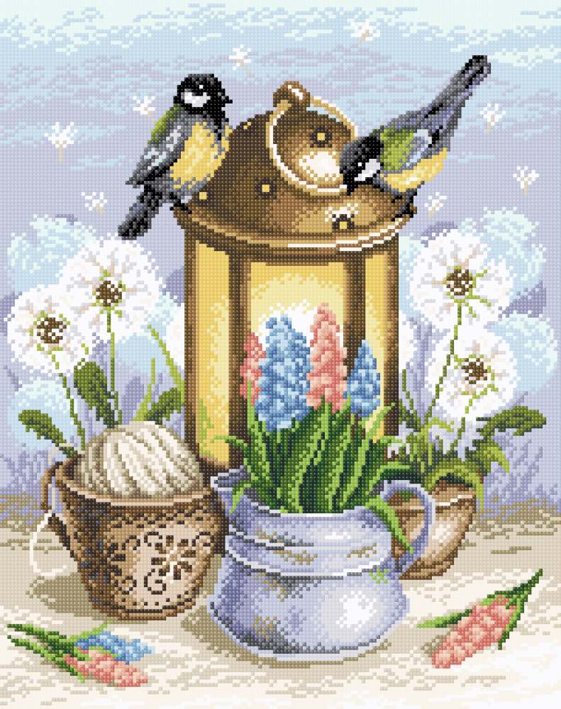 

Набор алмазной мозаики BrilliArt Искра весны (МС-028)