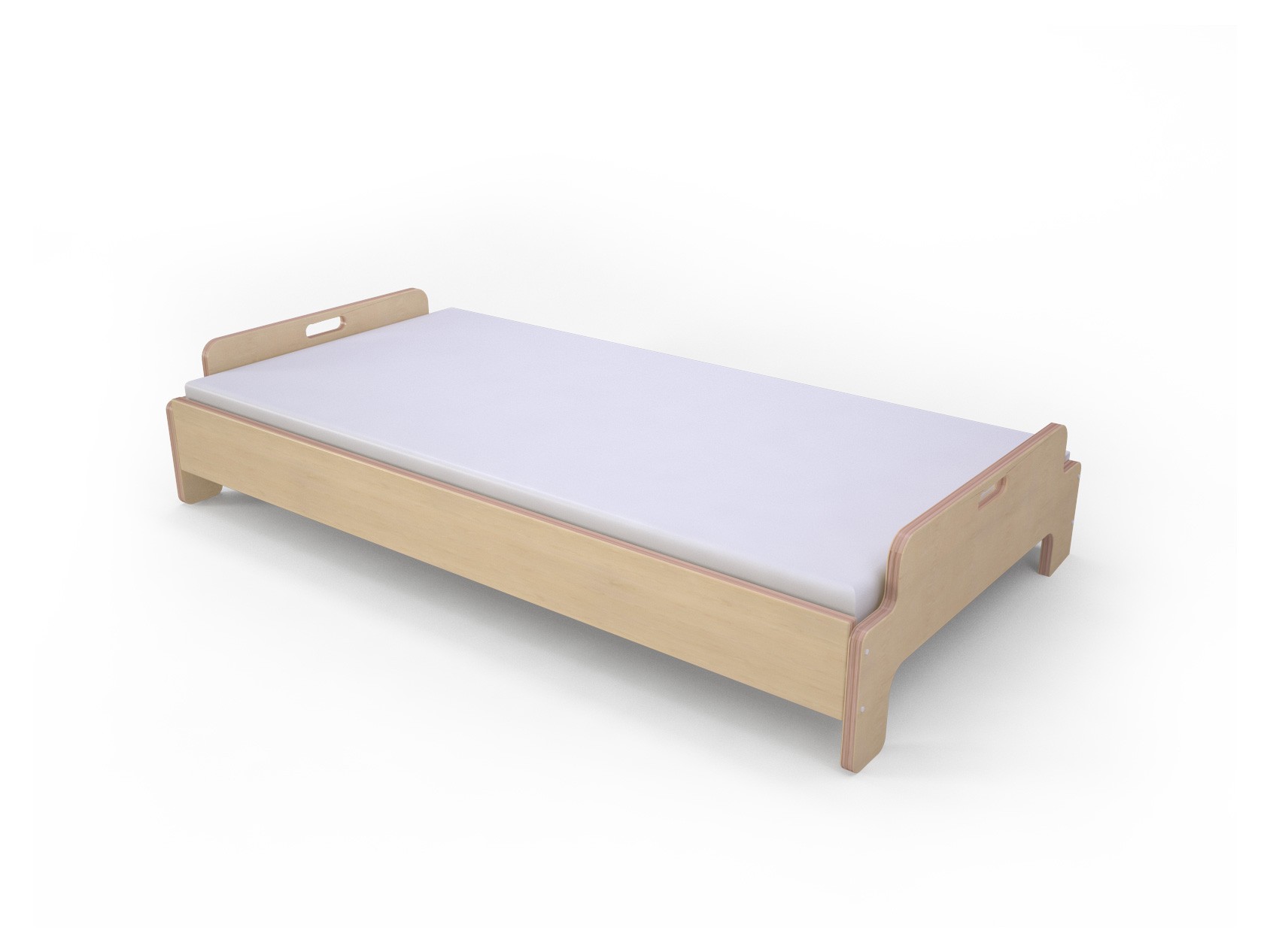 

Кровать детская Монтессори IndigoWood для детского сада фигурная (40065)