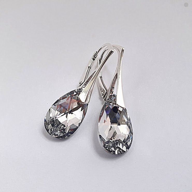 

Серьги Hand Made с кристаллами Swarovski Crystal CAL VZ