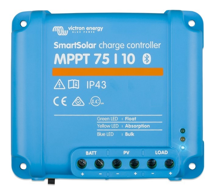 

Солнечный контроллер заряда Victron Energy SmartSolar MPPT 75/10 Bluetooth