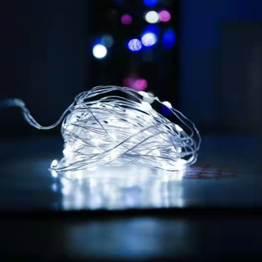 

Гирлянда диод 500Led на проволке силикон 50м 8 Режимов IP44 для домашнего или уличного освещения RD-214 Белый