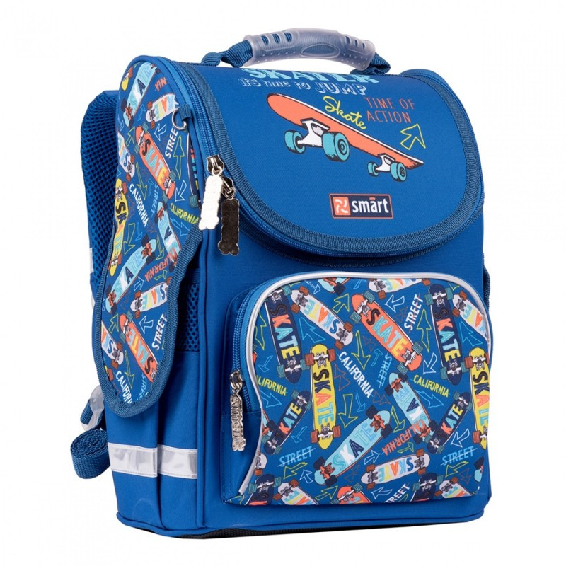 

Рюкзак школьный Smart Skater 557031 синий
