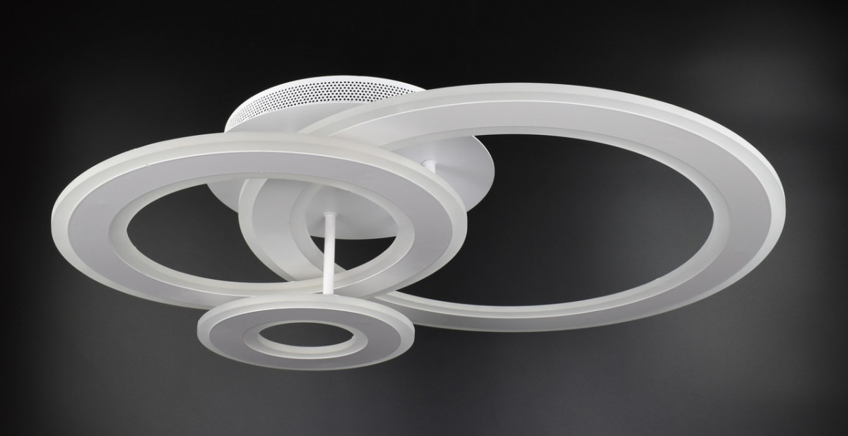 

Люстра потолочная Led с пультом A2741/500 Белый 13х55х60 см.