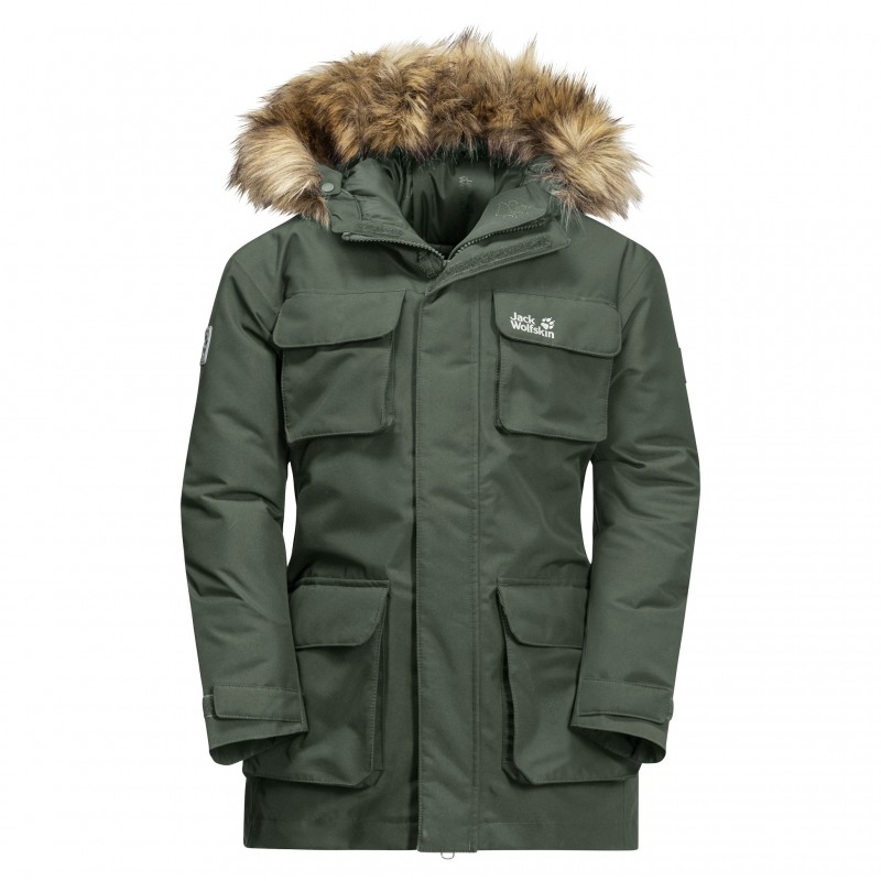 

Парка SNOW EXPLORER JACKET K Jack Wolfskin 1609081-5032 164 Зеленый (4060477944869)