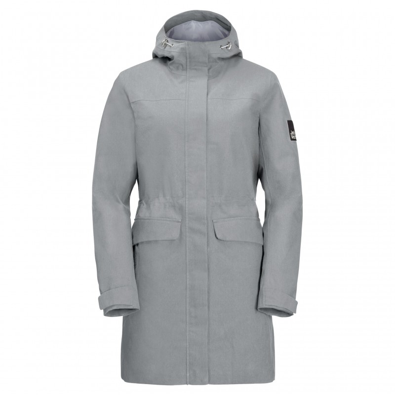

Полупальто NATURE WOODS COAT W Jack Wolfskin 1114241-6038  Серый, Полупальто NATURE WOODS COAT W Jack Wolfskin 1114241-6038 L Серый