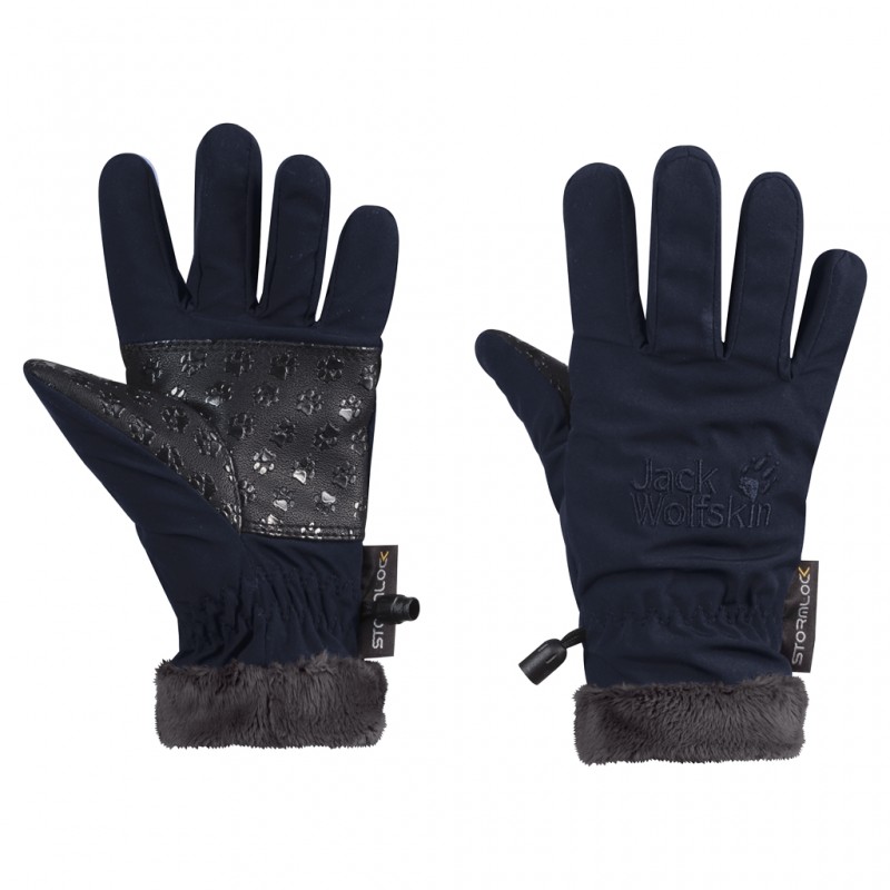 

Перчатки SOFTSHELL HIGHLOFT GLOVE KIDS Jack Wolfskin 1903063-1910 140 Синий