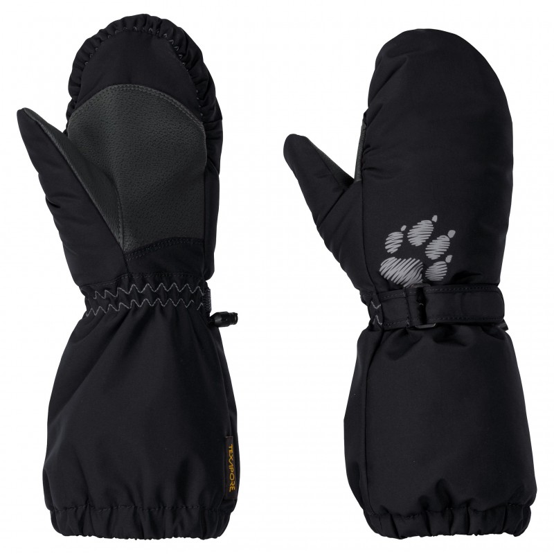 

Варежки TEXAPORE MITTEN KIDS Jack Wolfskin 1908062-6000 116 Черный