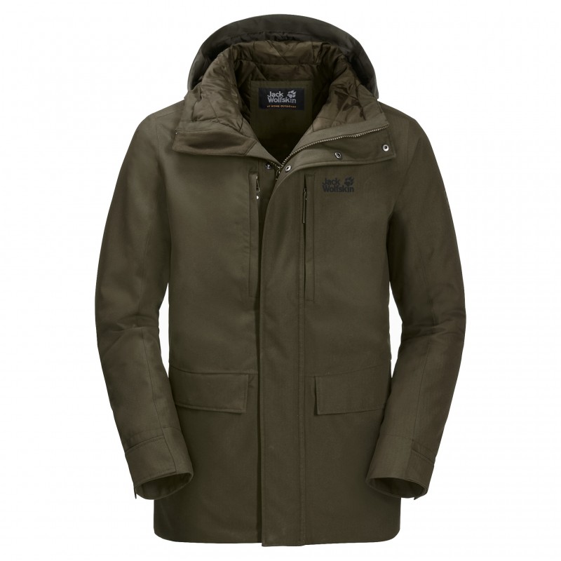 

Куртка утепленная WEST COAST JACKET Jack Wolfskin 1110811-4144 XXL Хаки