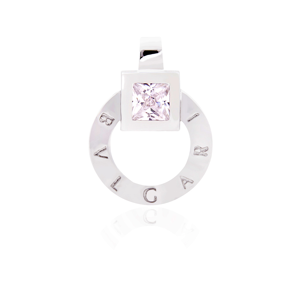 

Серебряный кулон в стиле BVLGARI (7152)