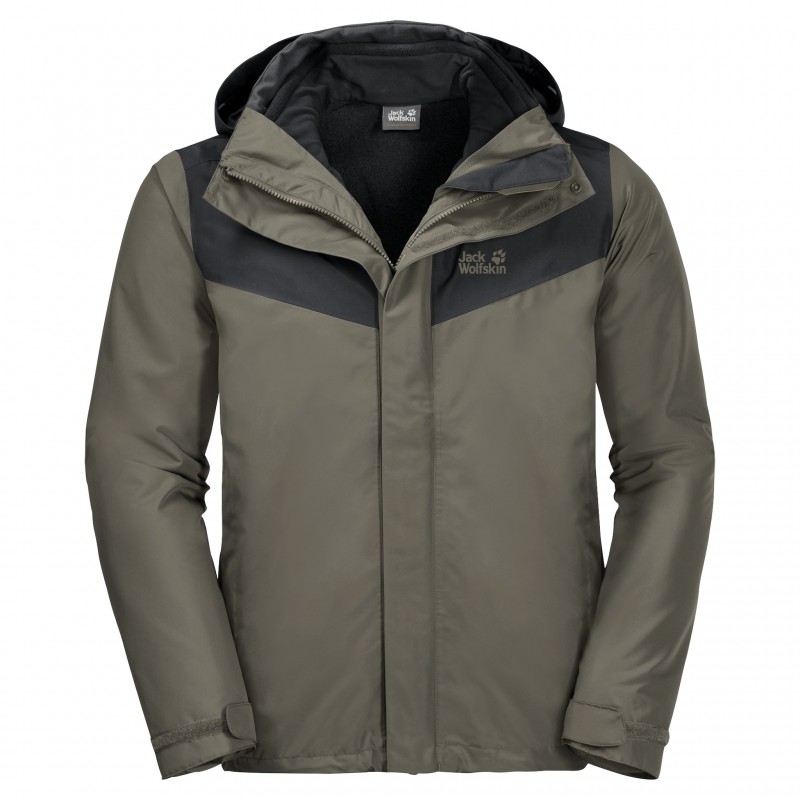 

Куртка 3 в 1 ARLAND 3IN1 M Jack Wolfskin 1110711-5066 XXL Хаки
