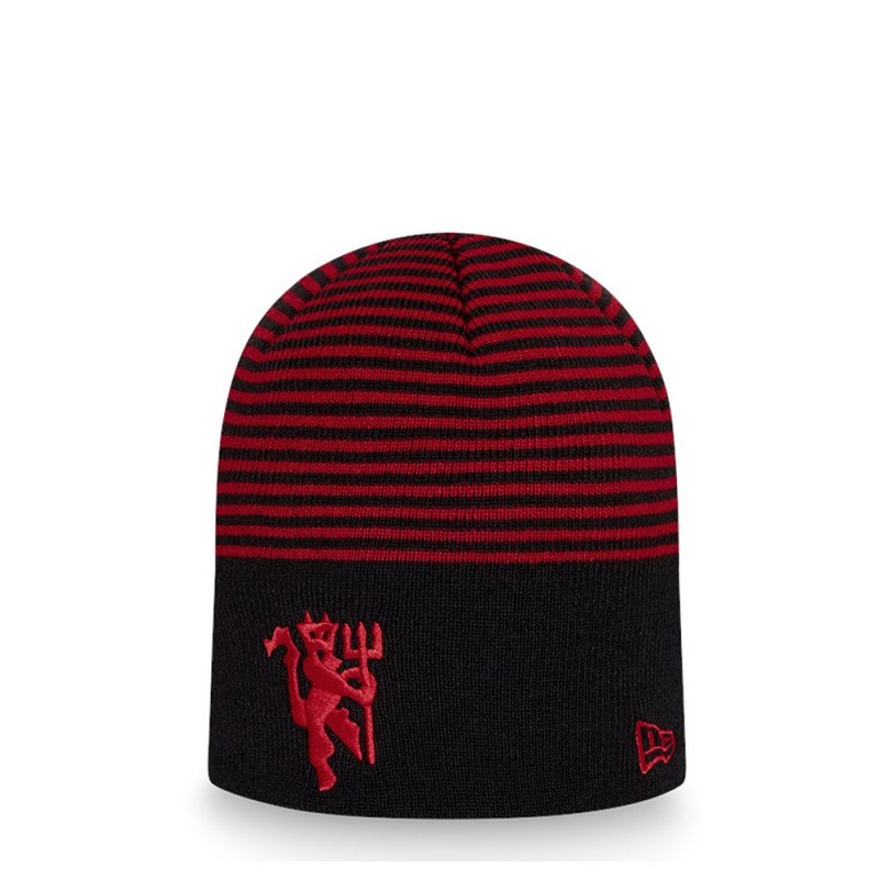 

Шапка STRIPE SKULL KNIT MANUTD BLKSCA New Era 60143394 OS Красный
