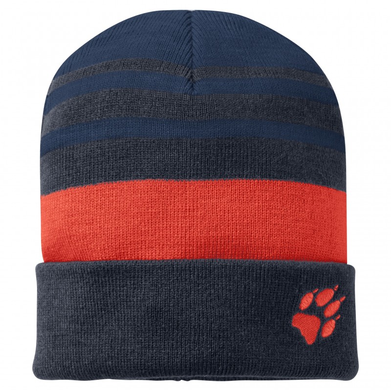 

Шапка STRIPY KNIT CAP K Jack Wolfskin 1910401-1010 S Синий