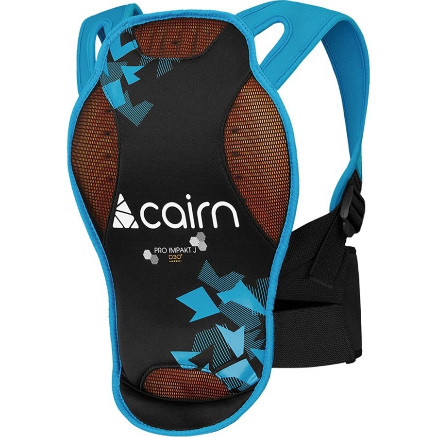 

Защита спины детская Cairn Pro Impakt D3O Jr 12 Черный-Голубой