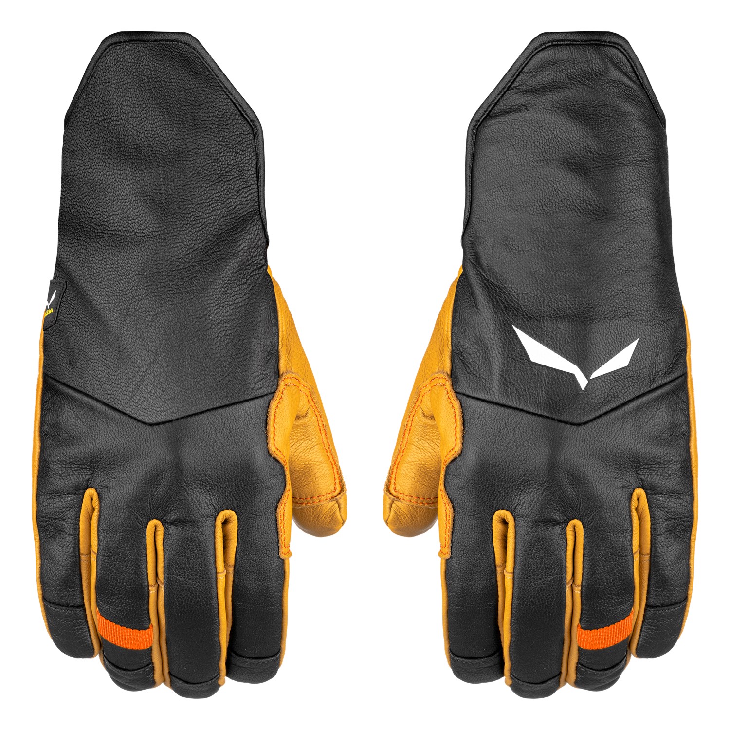 

Перчатки альпинистские Salewa Leather Wool Gloves L Черный-Оранжевый