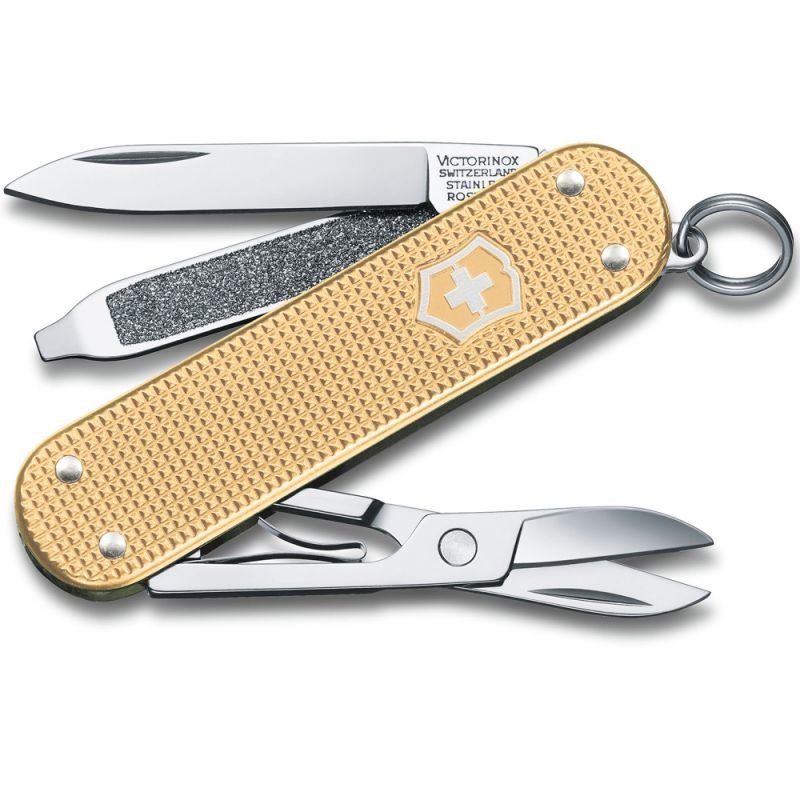 

Нож Victorinox Classic Alox Золотой
