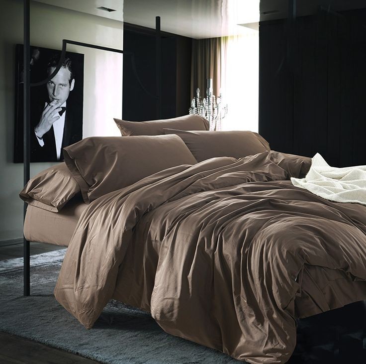 

Комплект постельного белья Царский Дом Cacao сатин 180х215 см