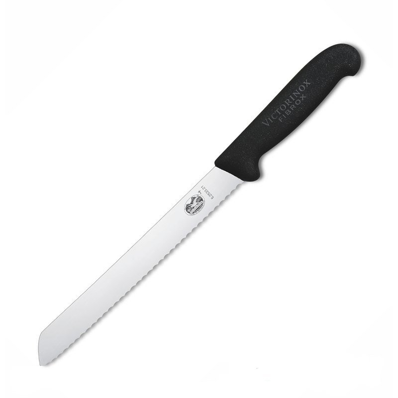 

Нож Victorinox Fibrox Bread 21 см Черный