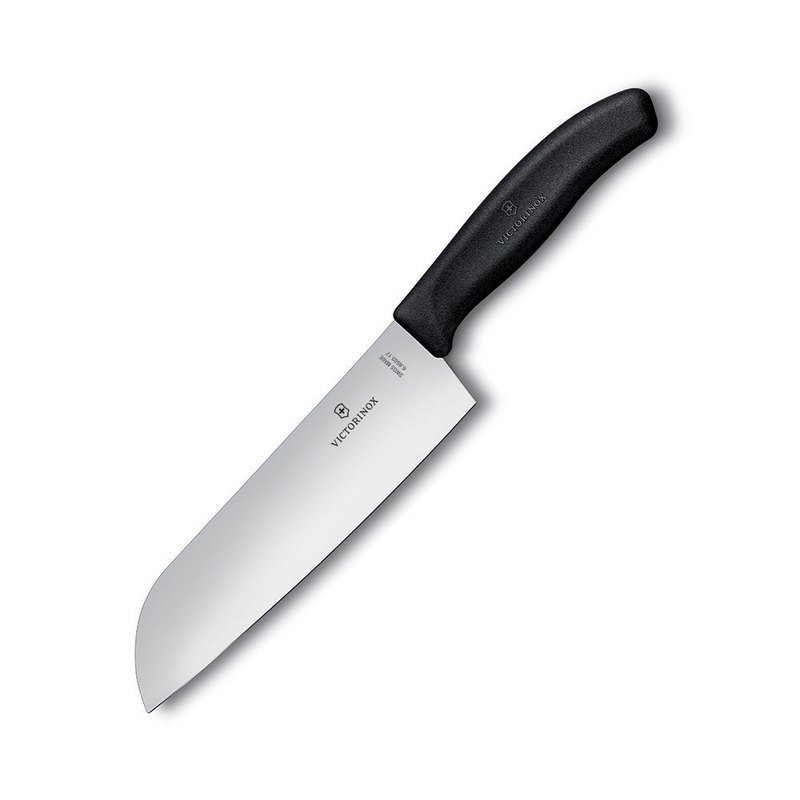 

Нож кухонный Victorinox SwissClassic Santoku 17 см в блистере Черный
