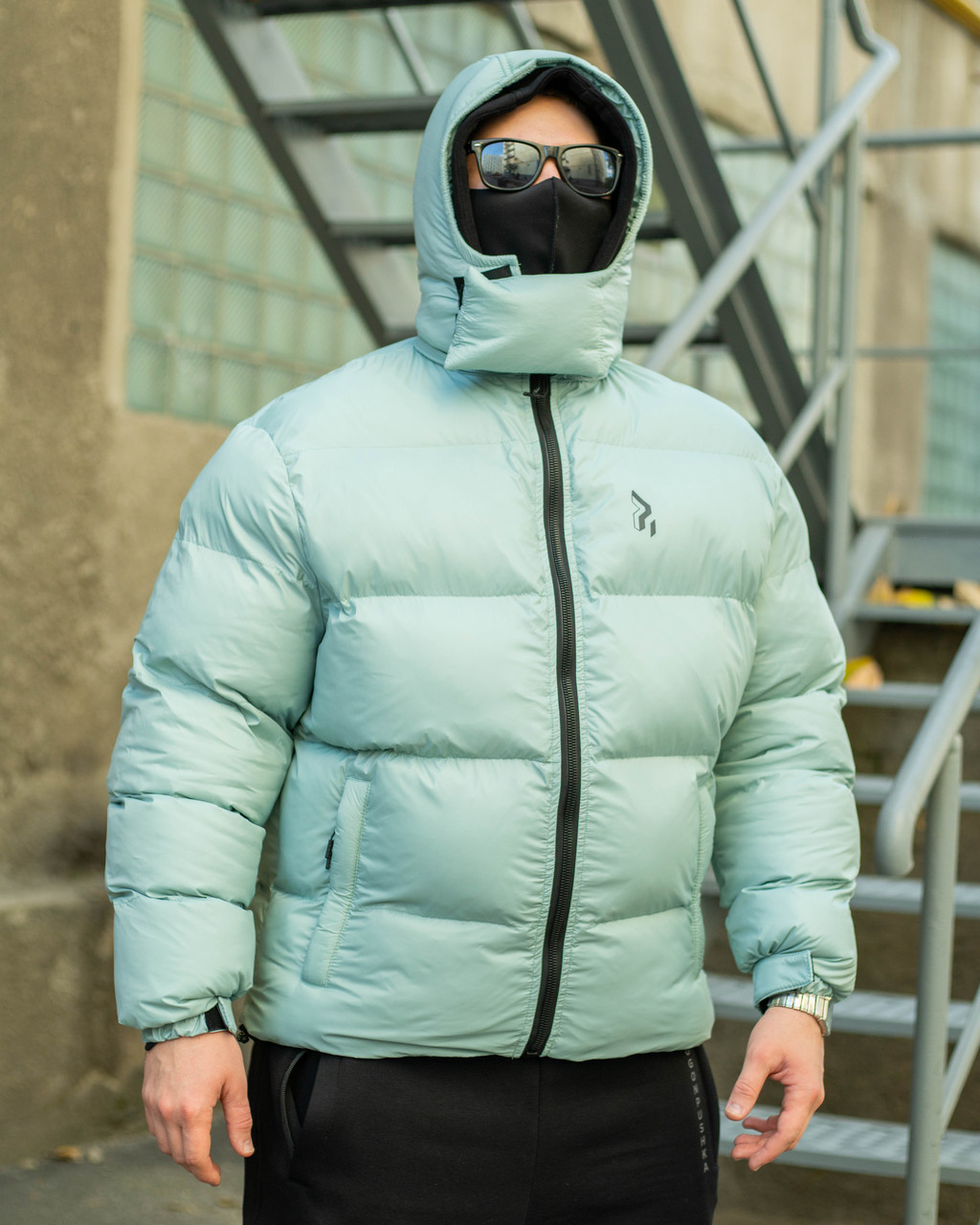 

Зимняя мужская куртка Пушка Огонь Homie 2.0 мятный, Зимняя мужская куртка Пушка Огонь Homie 2.0 мятный S