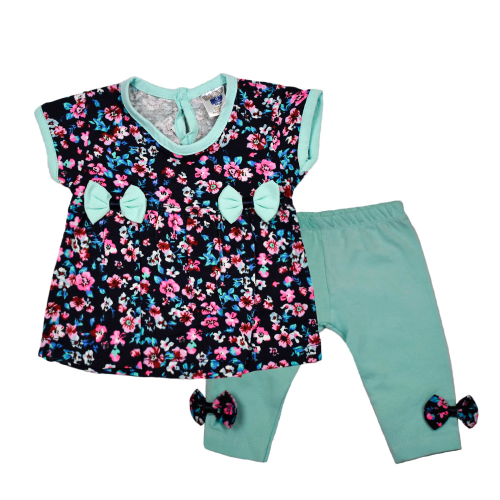 

Комплект (футболка + штаны) Babyboss 7072 68 см Ментоловый