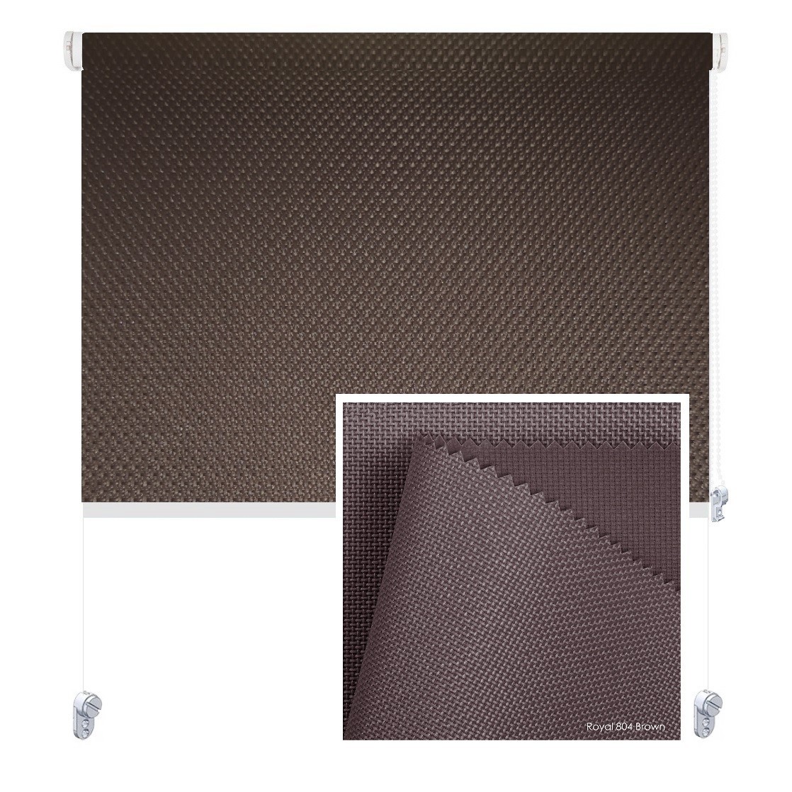 

Тканевая роллета ROLGROUP Mini Set Royal 95x160 коричневый