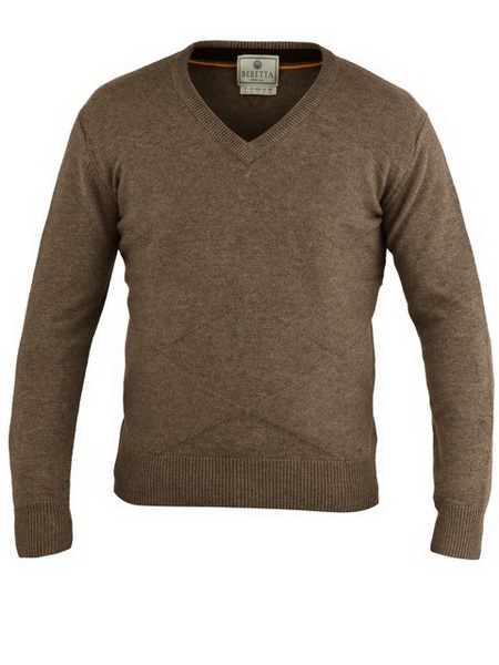 

Свитер мужской Beretta Diamond Wool XL Коричневый