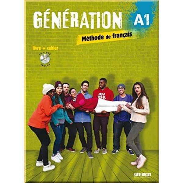 

Generation A1 Livre plus Cahier avec CD audio et DVD. Marie-Noelle Cocton. ISBN:9782278086290