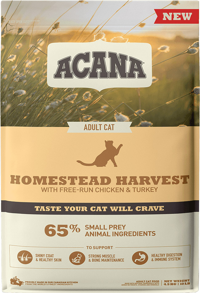 

Сухой корм для кошек ACANA Homestead Harvest Cat 4.5 кг