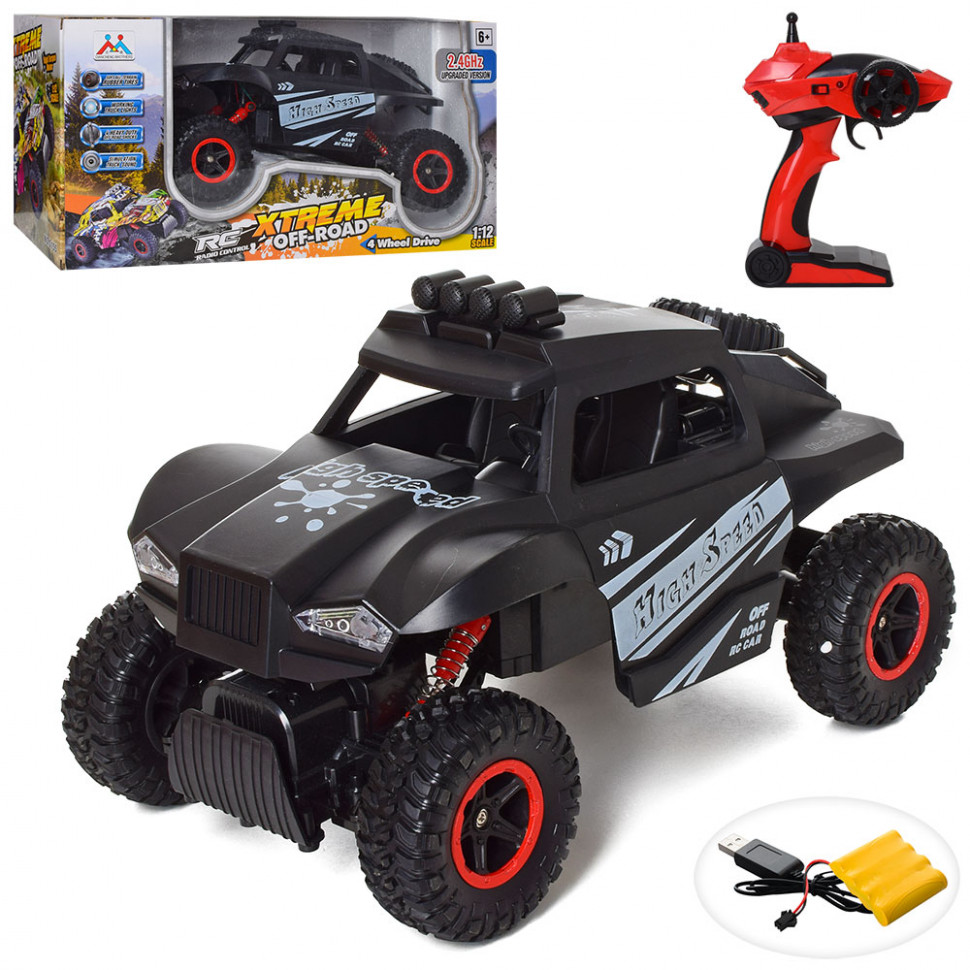

Детская игрушка на радиоуправлении RC EXTRIME Original 1:12 багги вездеход резиновые колеса (0152M)