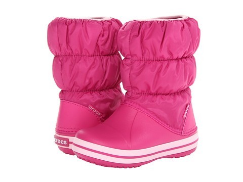 

Зимние сапоги Crocs, J1, розовые, 32-33