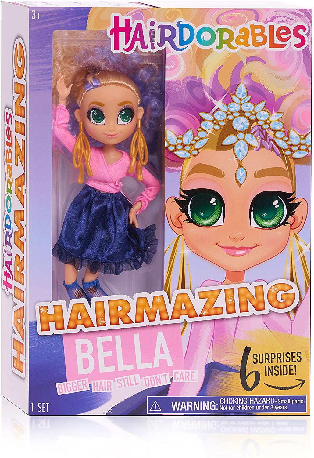 

Кукла Белла Hairdorables Hairmazing Bella Fashion