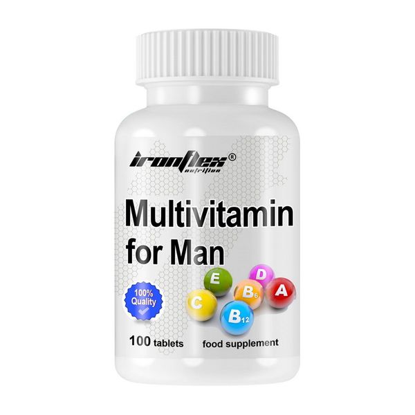 

Витамины для мужчин Iron Flex Multivitamin for Men 100 таблеток