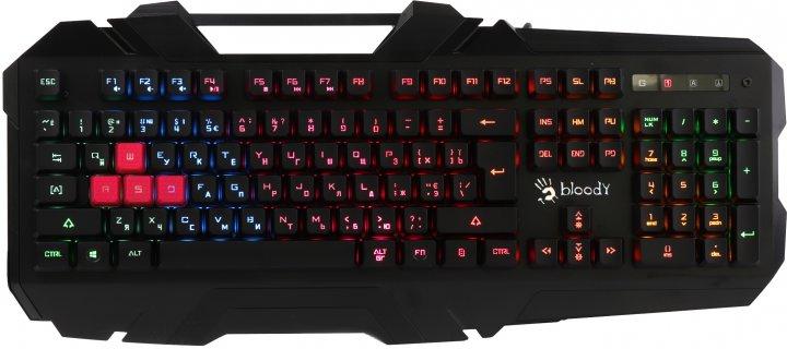 

Ігрова клавіатура дротова A4Tech Bloody B150N з підсвіткою Black