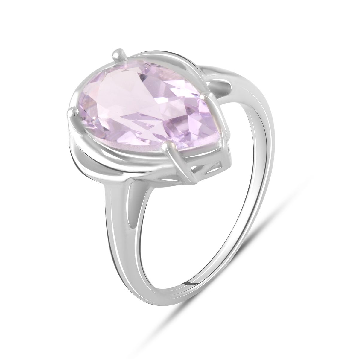 

Серебряное кольцо jill с натуральным аметистом 3.188ct 18 размер