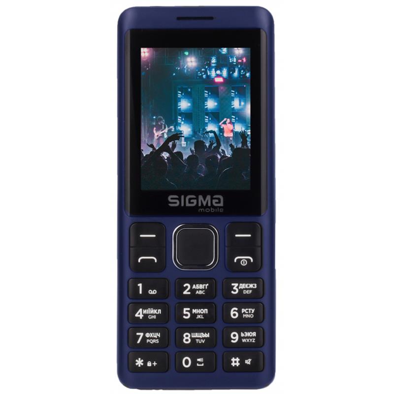 

Мобильный телефон Sigma mobile X-style 25 Tone Dual Sim Blue