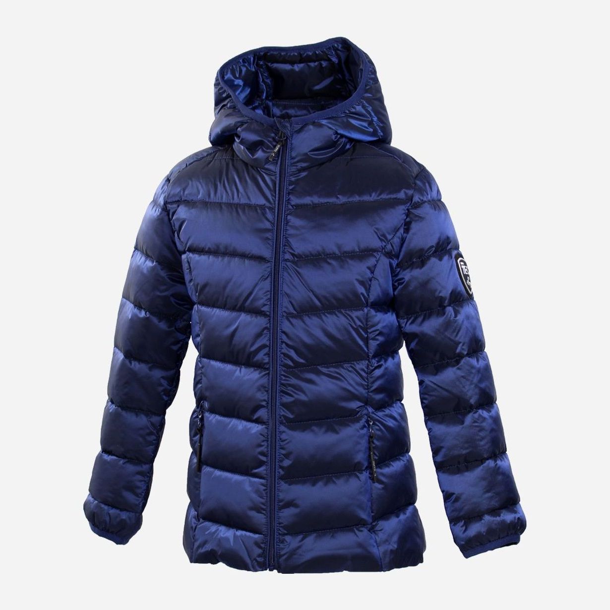 Акція на Дитяча демісезонна куртка для дівчинки Huppa Stenna 1 17980127-90035 116 см Синя від Rozetka