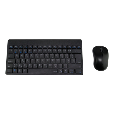 

Комплект (Клавиатура Мышь) Rapoo 8000M Black