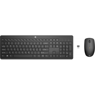 

Комплект (Клавиатура Мышь) HP 230 Wireless Black (18H24AA)