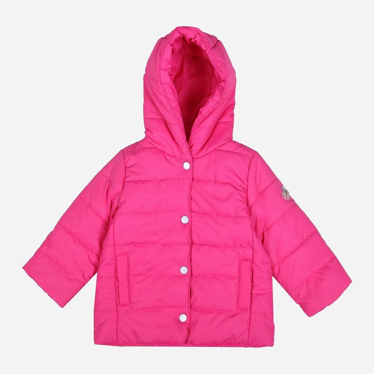 Акція на Дитяча демісезонна куртка для дівчинки Timbo K063157 92 см Рожева від Rozetka