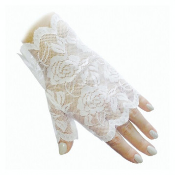 

Перчатки митенки гипюровые Seta 13-863WT