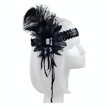 

Резинка на голову Ретро Seta 19-1051BLK-BLK (NAT08852)