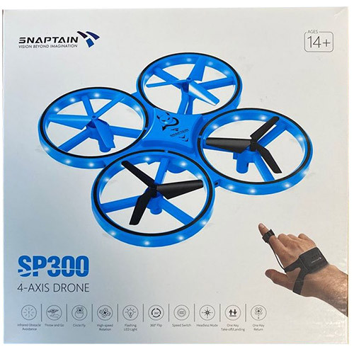 

Квадрокоптер 21 см на радиоуправлениии SP300 ( 2пульта) свет, USB зарядка