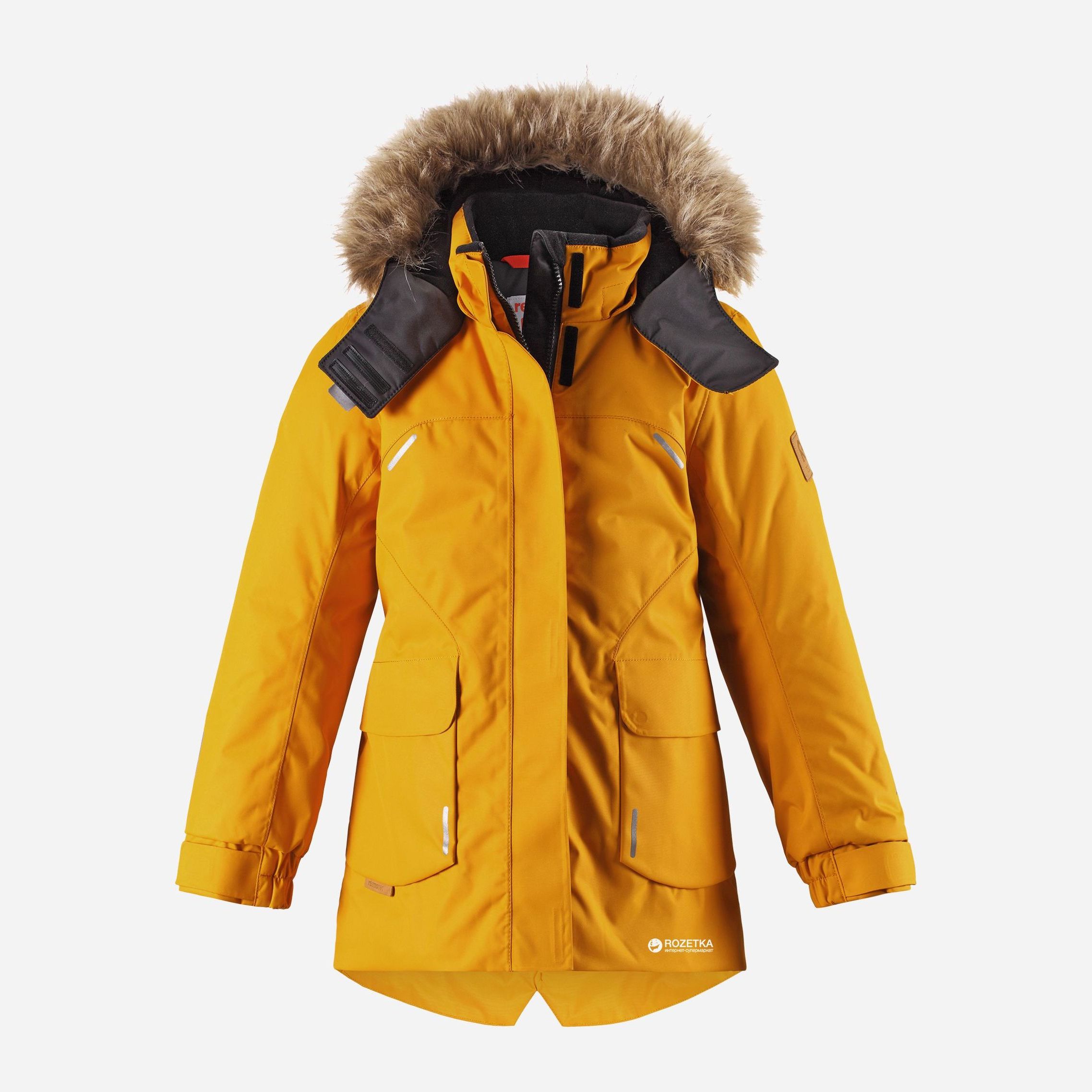 Акция на Зимняя куртка-парка Reima Sisarus 531376-2510 128 см (6438429052845) от Rozetka UA