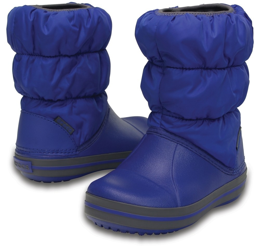 

Зимние сапоги Crocs, C10, синие, 27-28