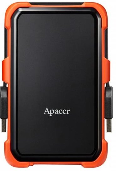 

Жесткий диск Apacer 2.5" USB 3.1 2TB AC630 защита IP55 Black/Orange