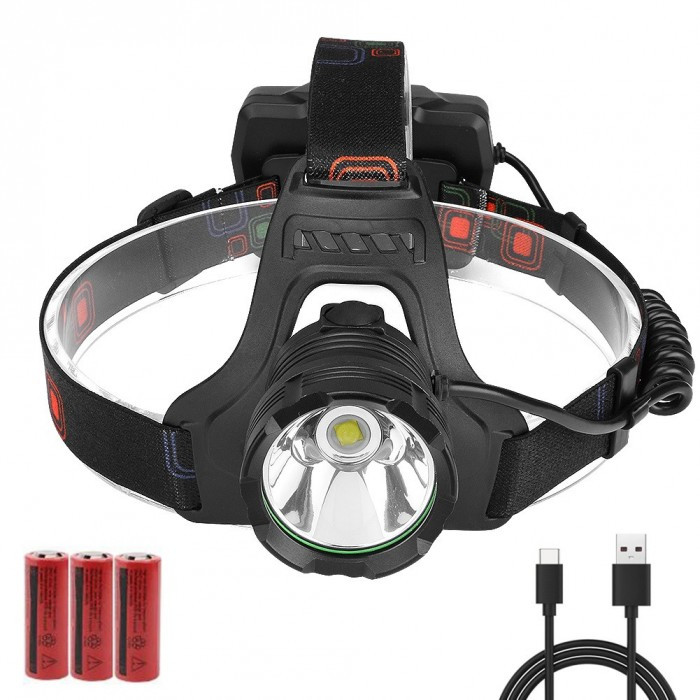 

Мощный налобный фонарь BL 219-P50 фонарик 1050 Lumen