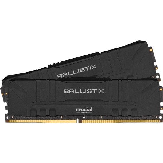 

Модуль памяти Crucial DDR4 16GB (2x8) Ballistix Black 2666 Mhz (BL2K8G26C16U4B)